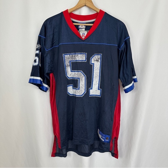 Reebok Buffalo Bills Jersey Mens Large Blue‎ Paul Posluszny 51 NFL Football - Picture 1 of 15